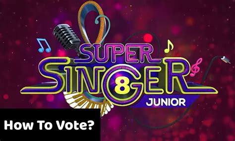 super singer vote 2019|super singer junior 8 vote.